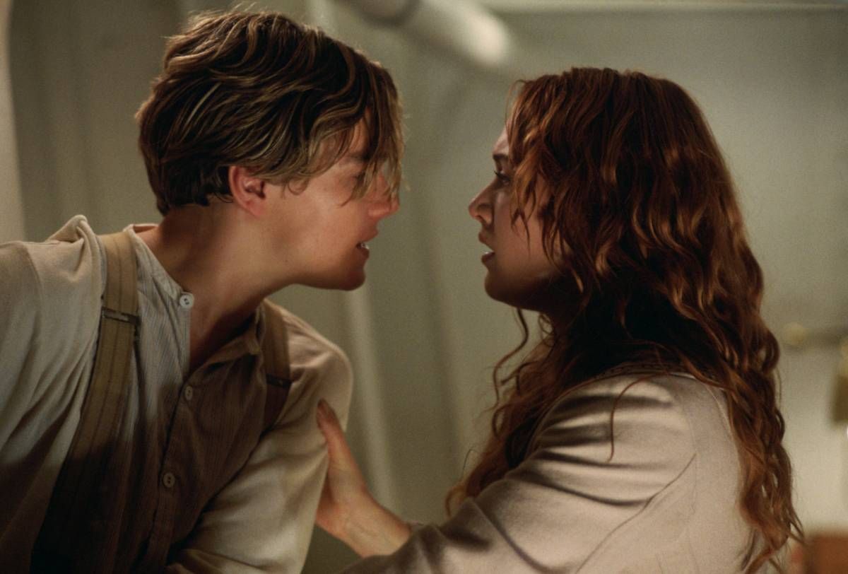 Leonardo DiCarpio y Kate Winslet en 'Titanic'