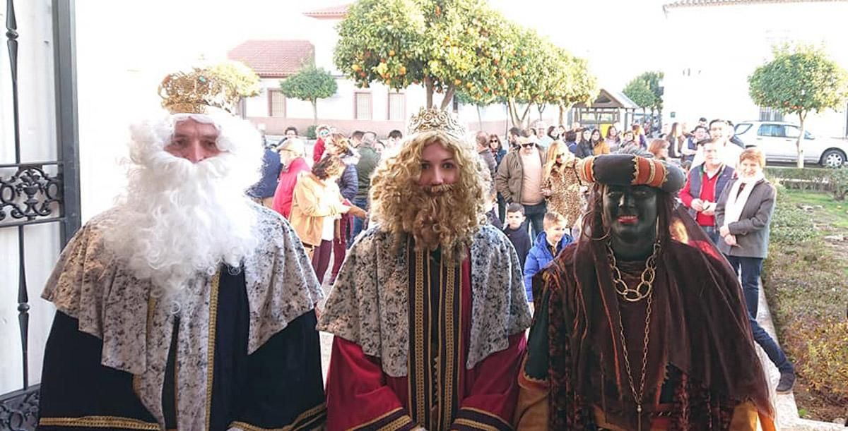 La visita de los Reyes Magos a los pueblos de la provincia