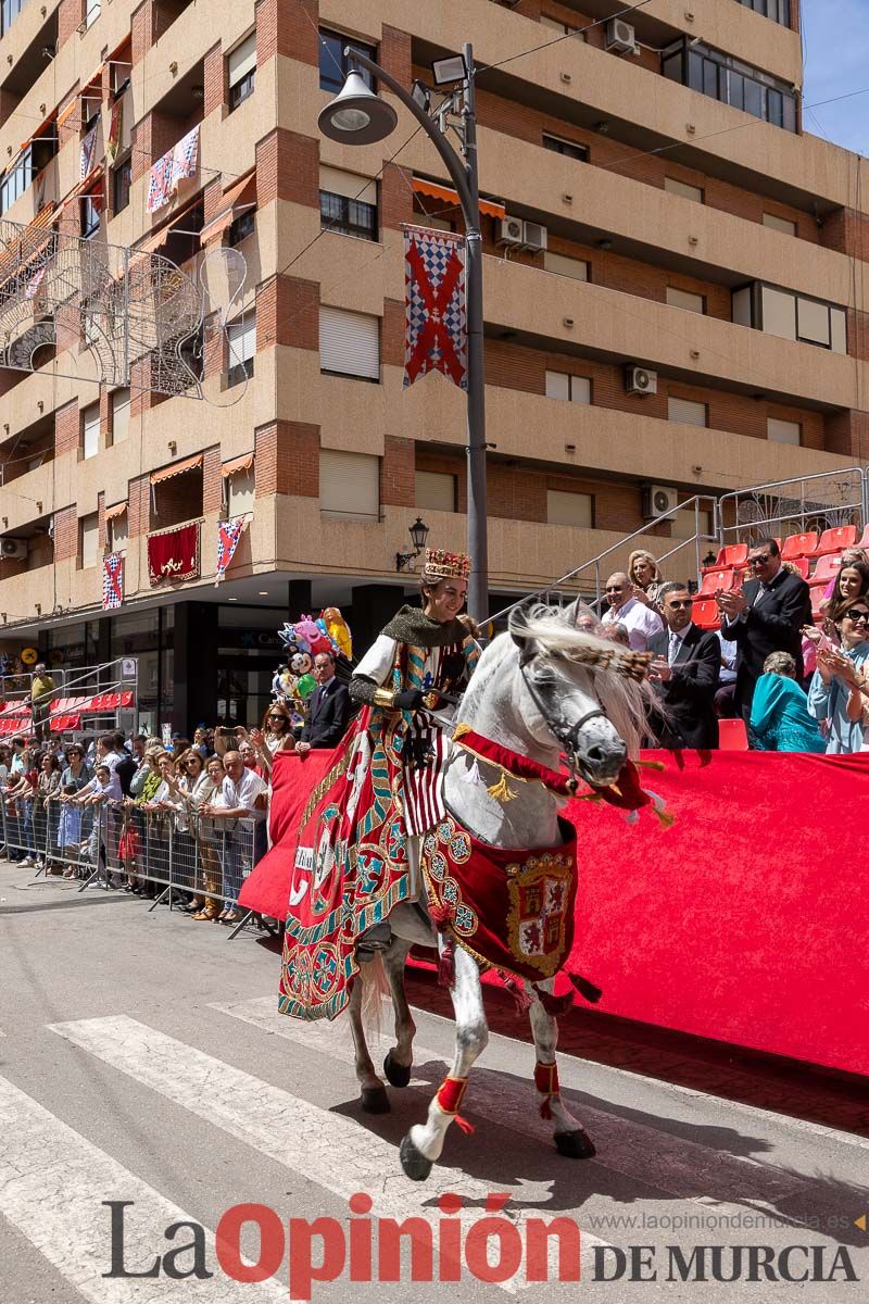 Desfile infantil del Bando Cristiano en las Fiestas de Caravaca