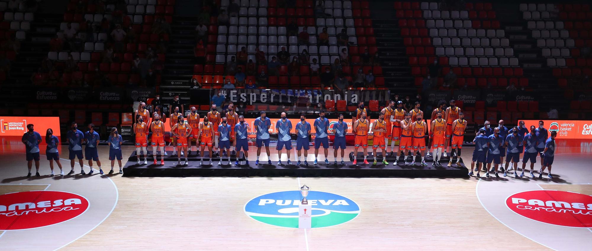 La espectacular presentación del Valencia Basket