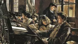 Un cuadro viaja de Santiago al Prado como ejemplo del progreso de la mujer