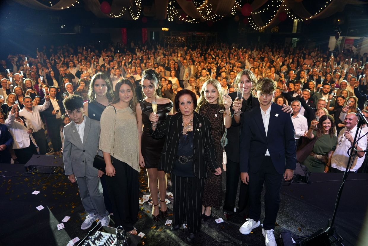 Galería de fotos de la gala del 50º aniversario de Grúas Tomás en Vila-real