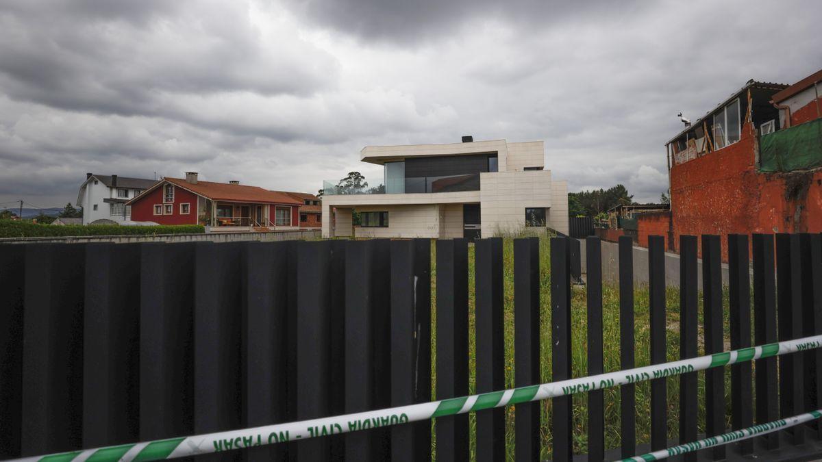 Vivienda de la pareja en Carballo.