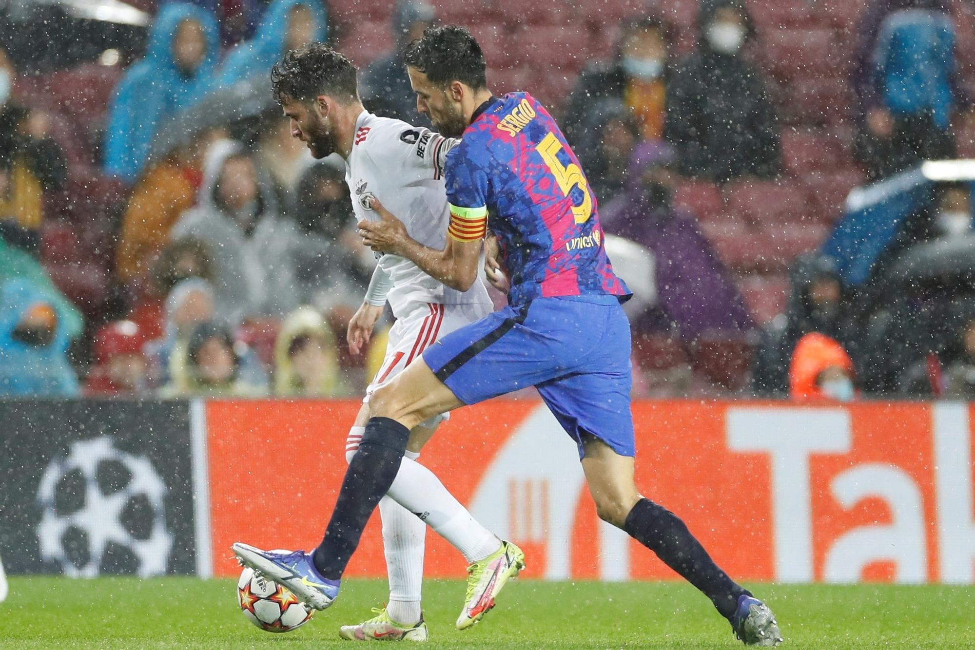 Barça - Benfica, en imatges