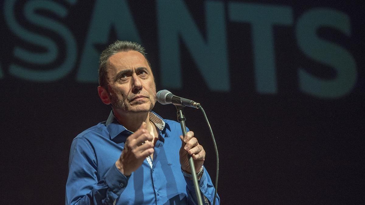 Jabier Muguruza en el Auditori Barradas de L'Hospitalet.