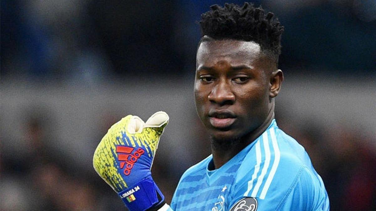 Onana dejó la portería a 0 ante el Tottenham