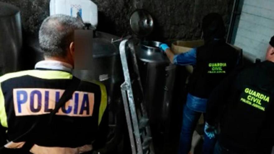 Trece detenidos en Sada en un intercambio de droga entre narcos colombianos y gallegos