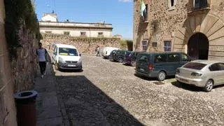 Parking medieval de Cáceres