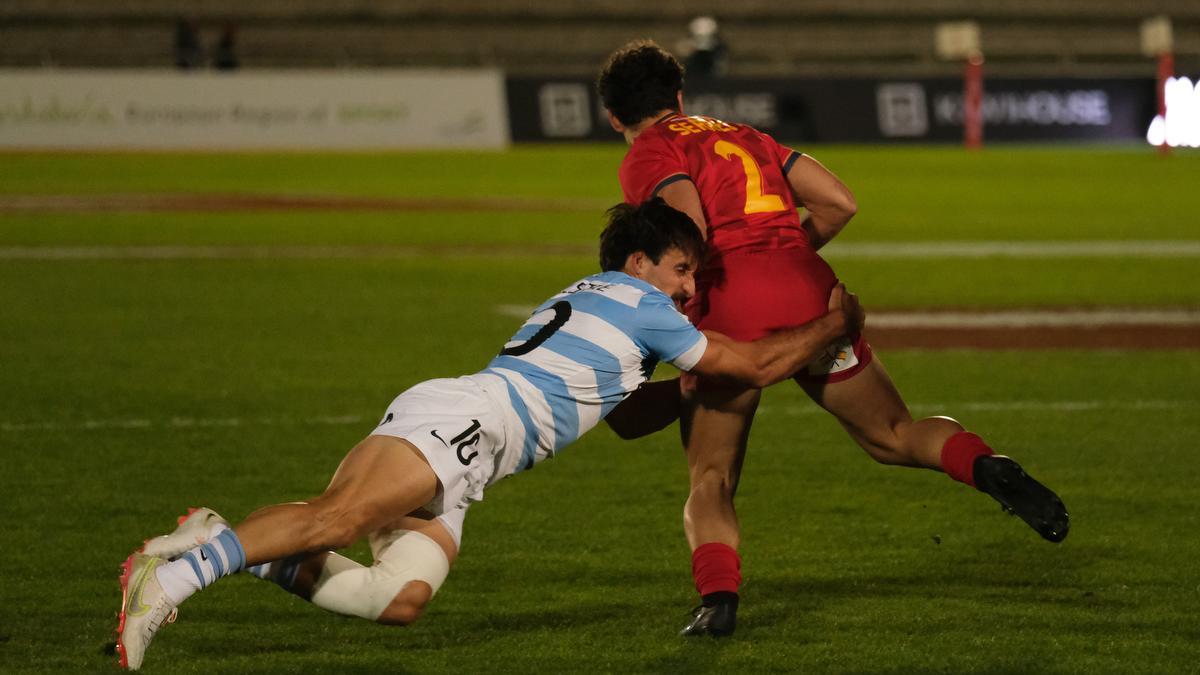 Las imágenes de las Series Mundiales HSBC de rugby 7 en Málaga