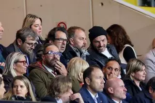 Ni Flick quiso perderse la fiesta solidaria en Montjuïc