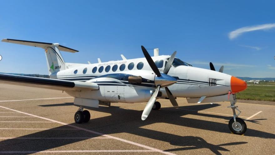 Avión que realiza pruebas en Córdoba durante dos días.