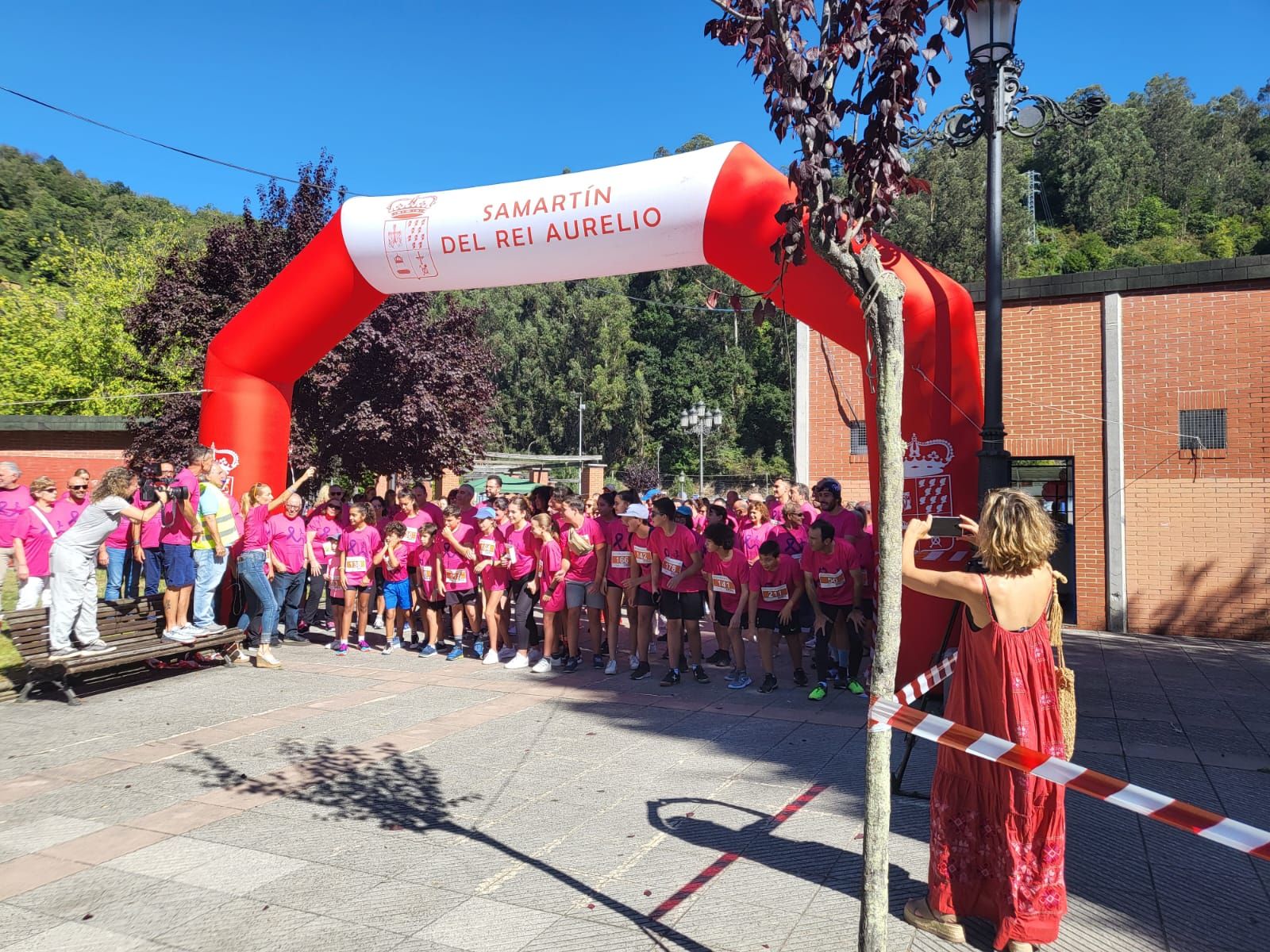 Carrera solidaria en San Martín