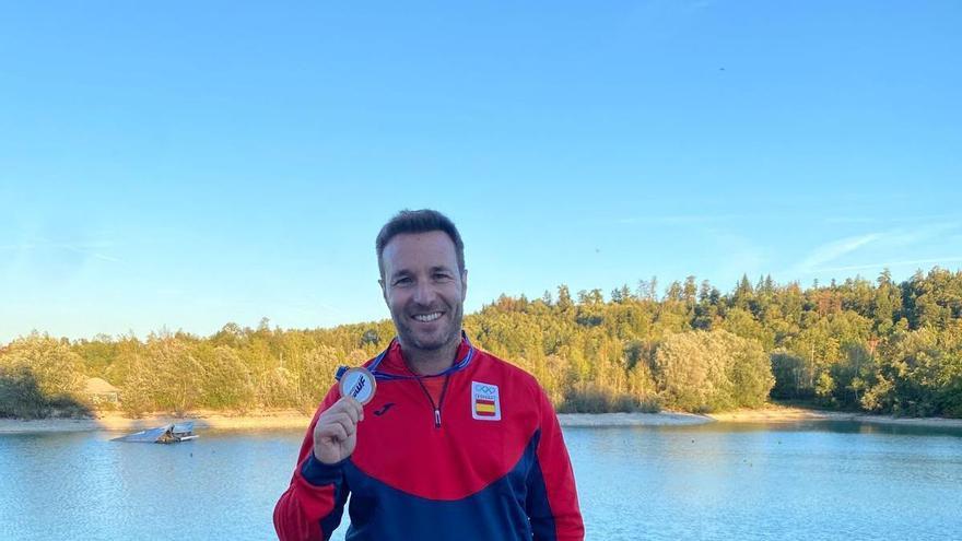 Roger Ballús, de Manresa, aconsegueix un bronze en el Campionat d'Europa de veterans
