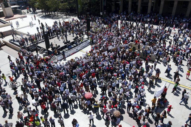 Manifestación: 'Salvemos Teruel'