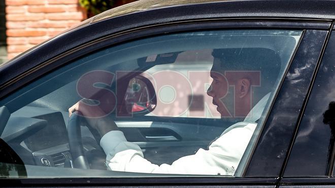 Ronald Araujo, llegando a casa de Messi