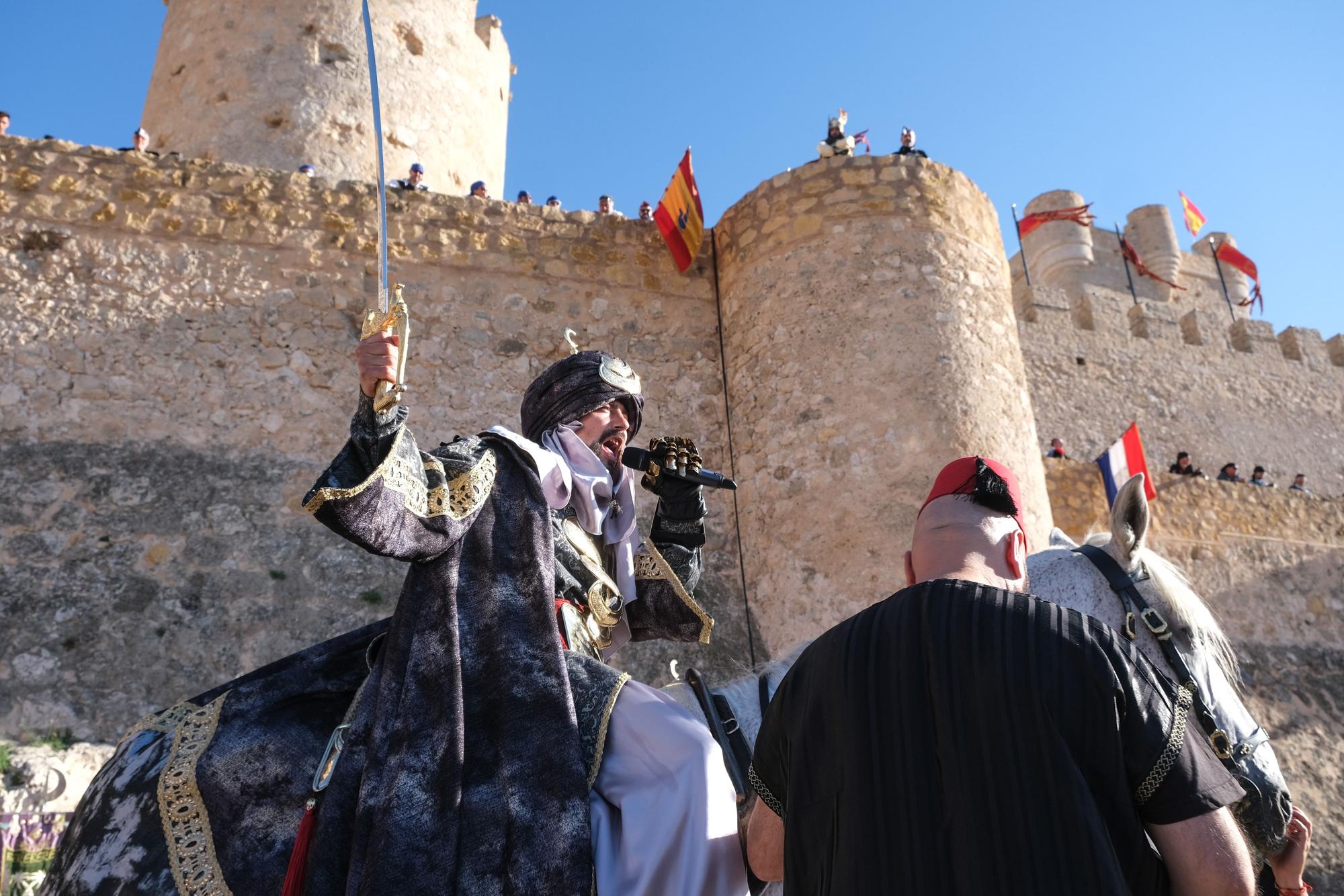 Los moros toman el castillo de Villena