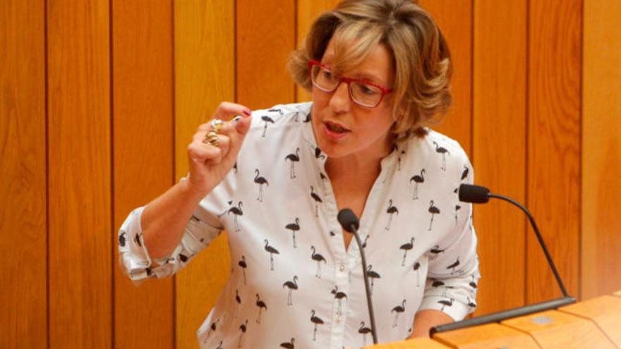 Carmen Gallego, en el Parlamento (archivo). //X. Álvarez