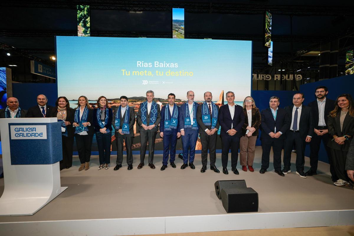 La presentación de la Diputación de Pontevedra.