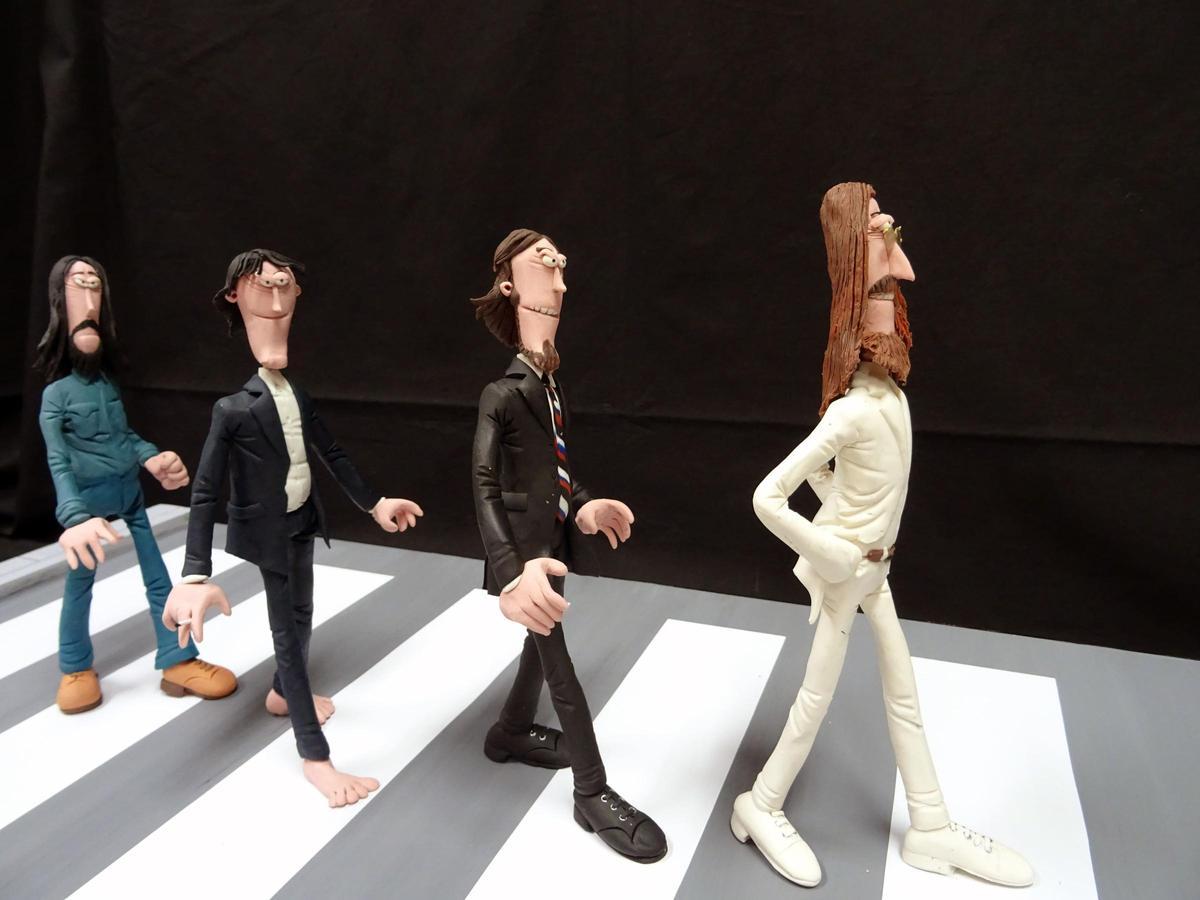 The Beatles en plastilina en Torrent.