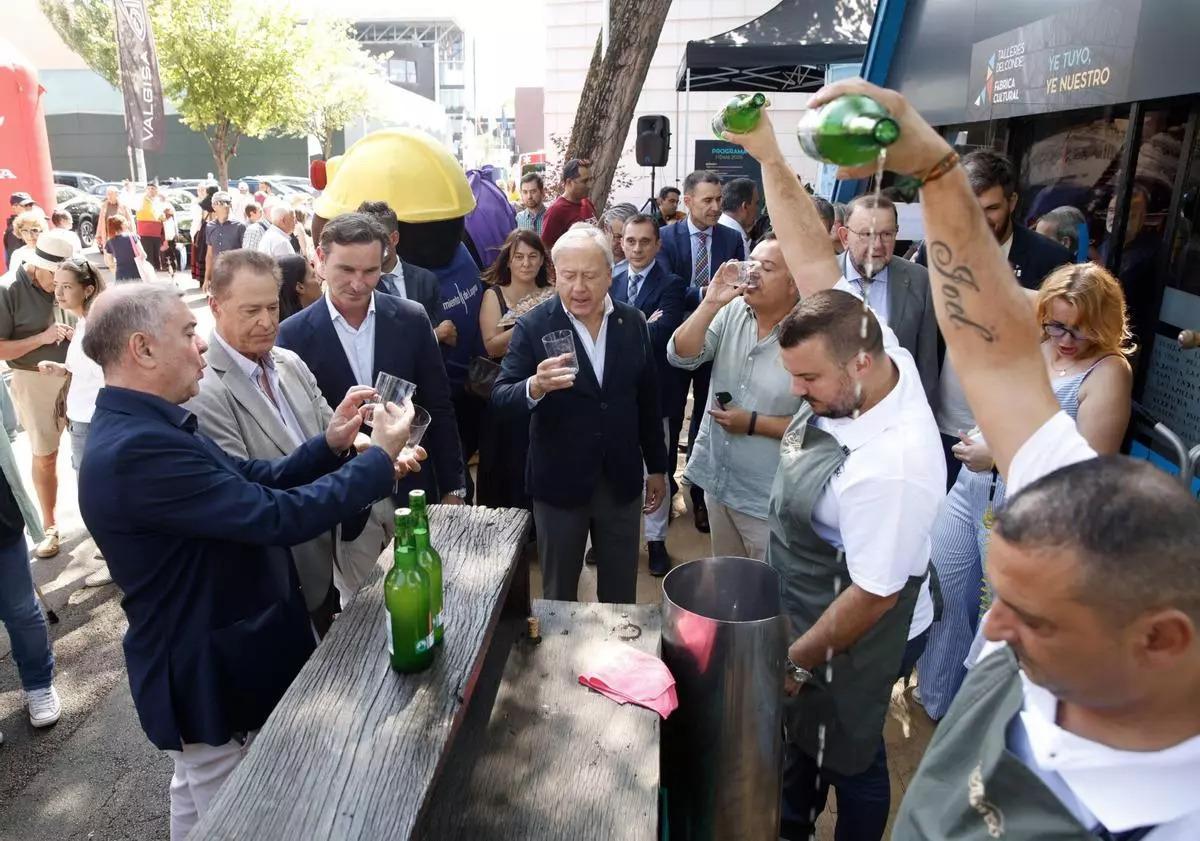 Escanciado de sidra