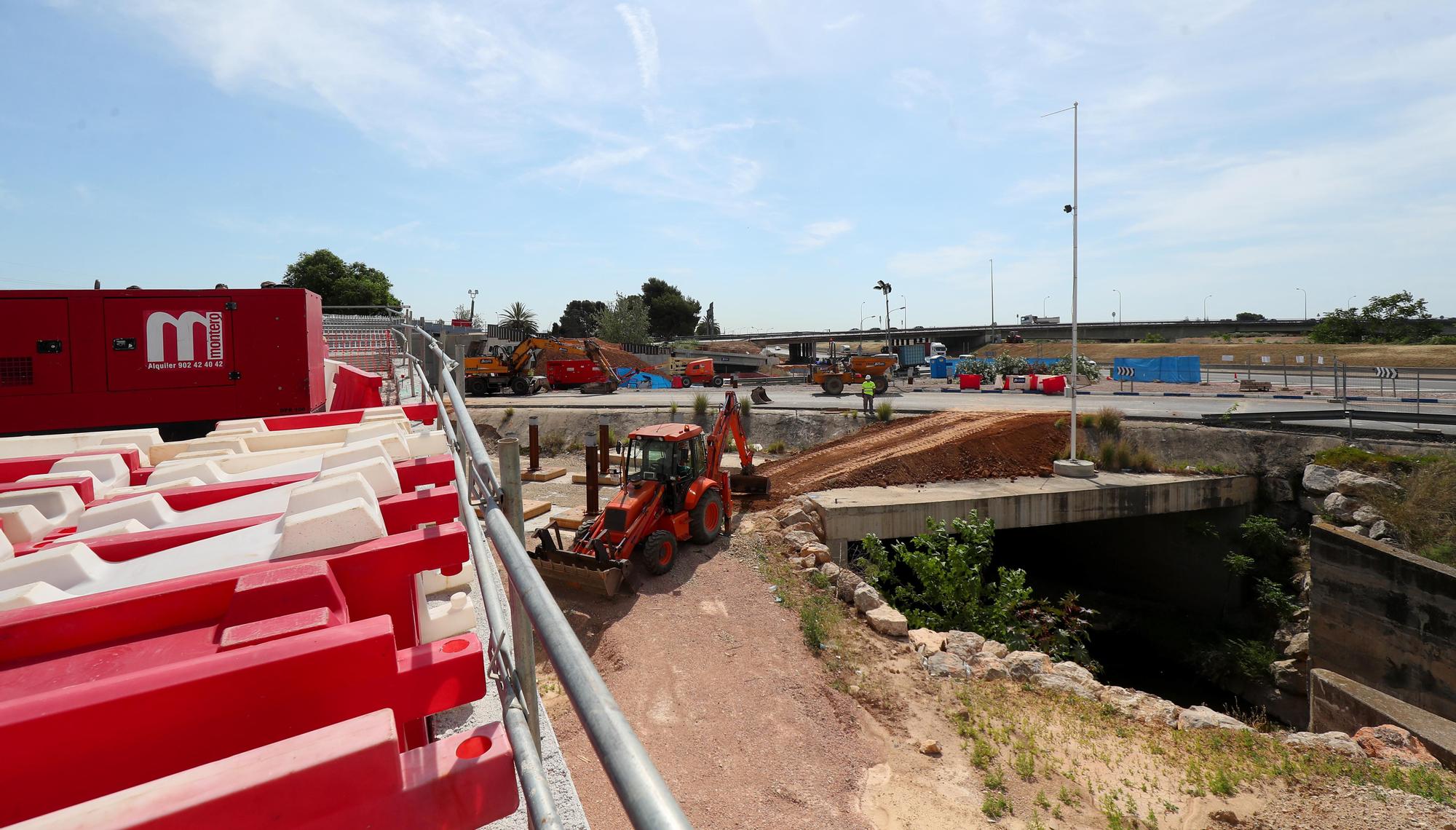 El nuevo acceso a València desde la Pista de Silla