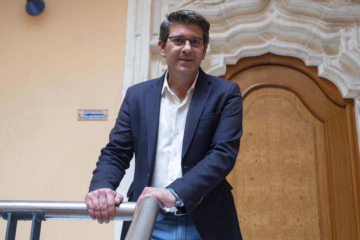 El alcalde de Ontinyent, Jorge Rodríguez.