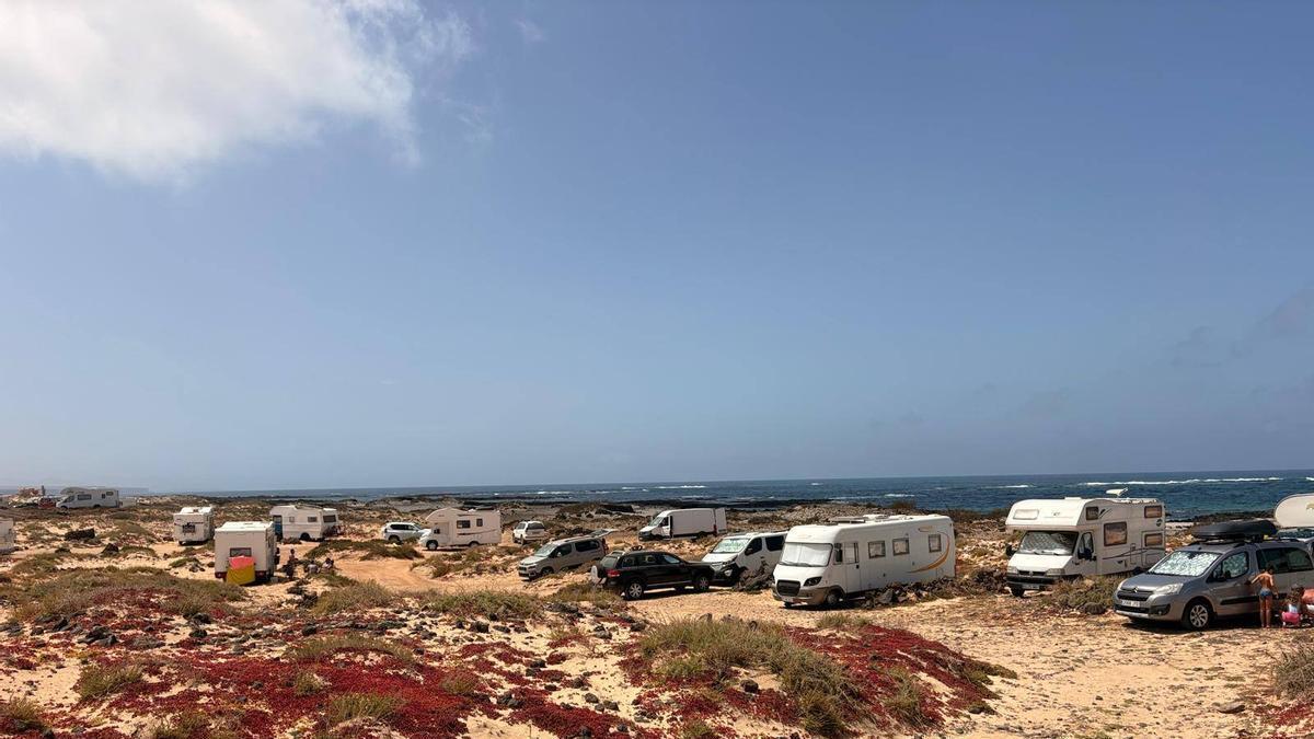 Campsites Regulated to Protect the Territory of Fuerteventura