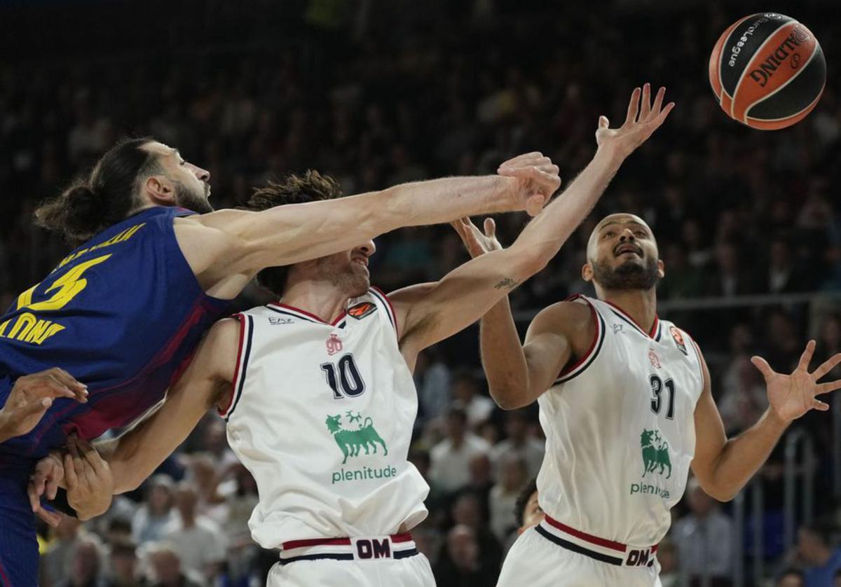 El Barça mostra actitud per guanyar des de la defensa El Barça mostra actitud per guanyar des de la defensa