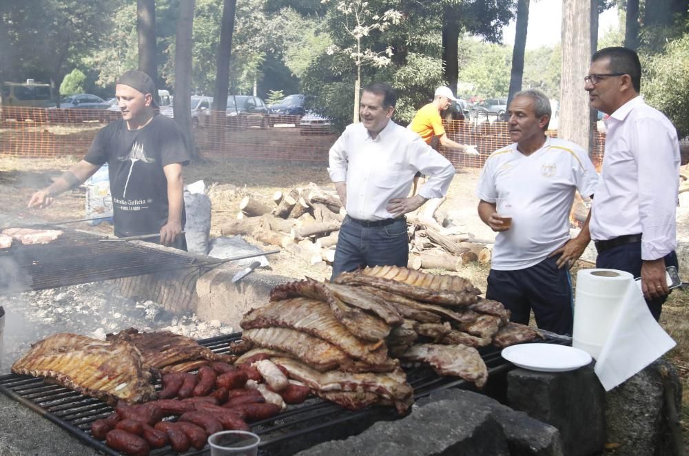 El parque forestal de Candeán celebra su gran romería, que espera recibir hasta 5.000 visitantes