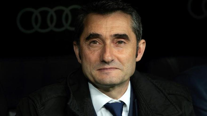 Ernesto Valverde, durante el partido contra el Madrid