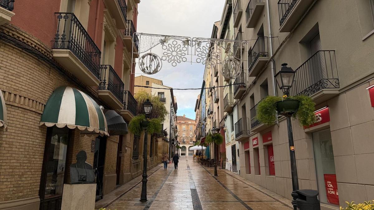 Toda la instalación de las luces navideñas en Huesca empleará tecnología LED