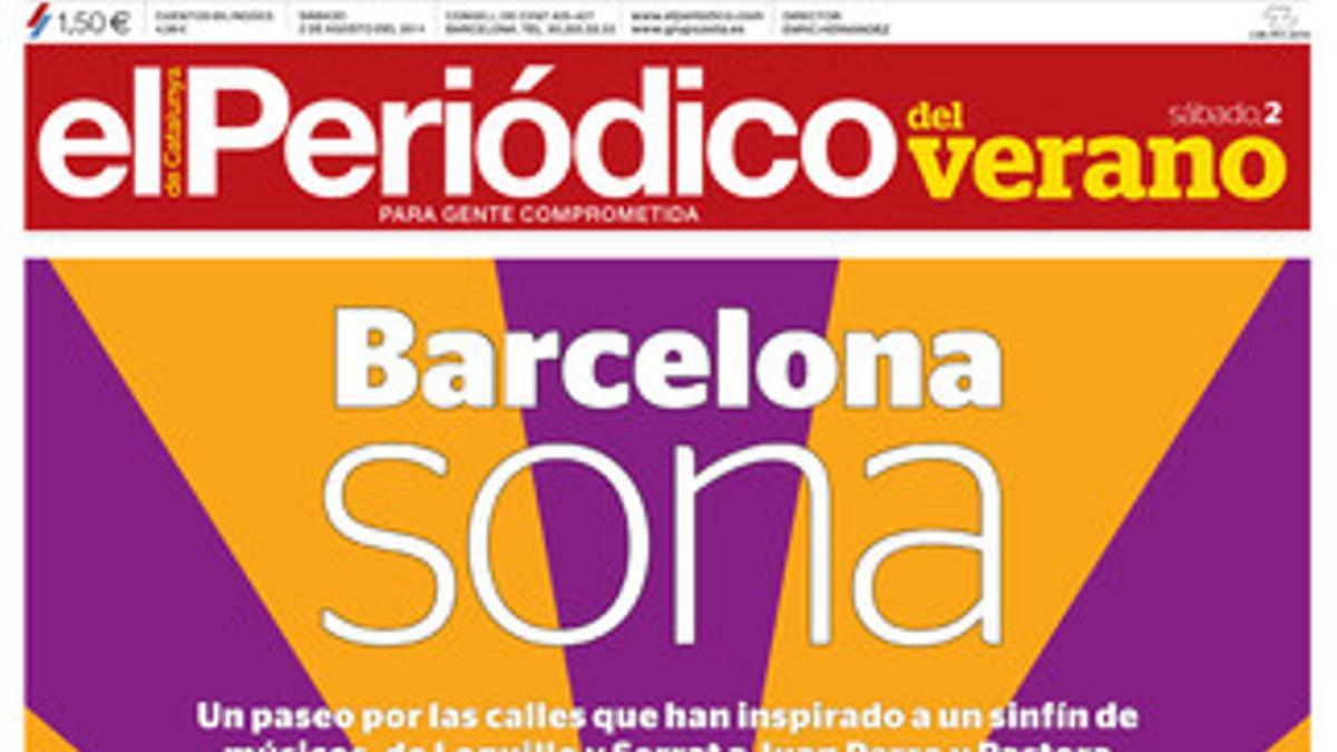 Portada del suplemento 'Verano' del 2 de agosto.