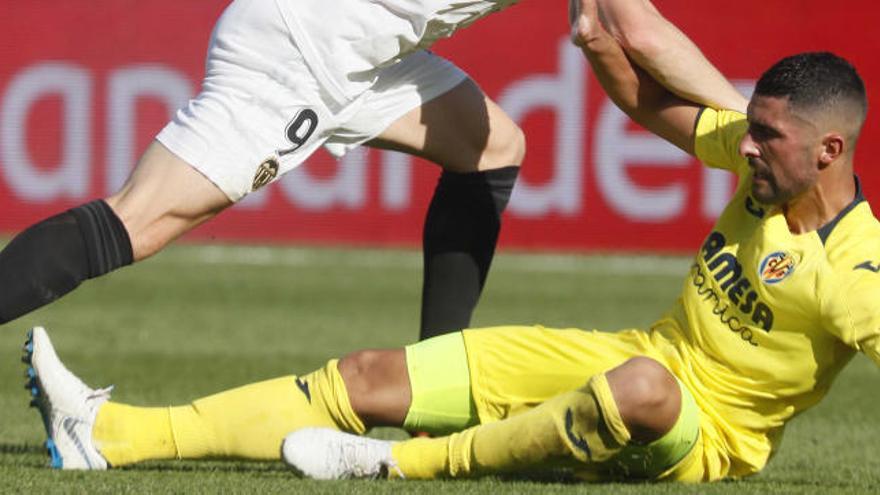 Álvaro sufrió un golpe de calor en el Villarreal CF - Valencia CF