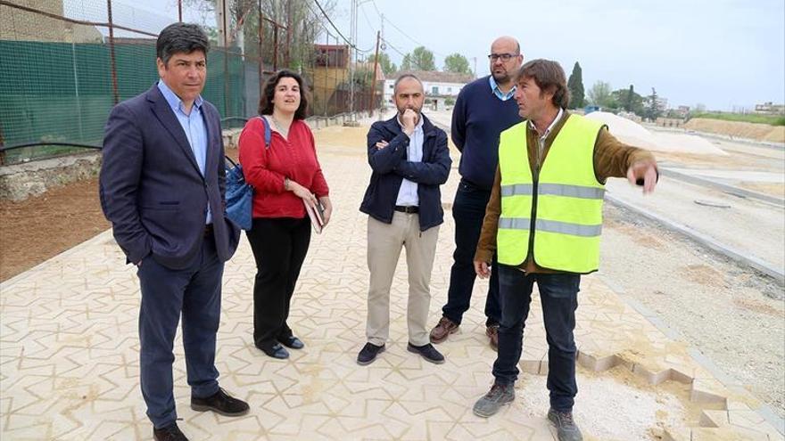 El Ayuntamiento confía en concluir en julio las obras de la antigua travesía