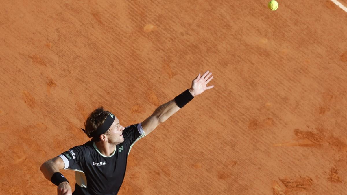 Ruud, durante un partido