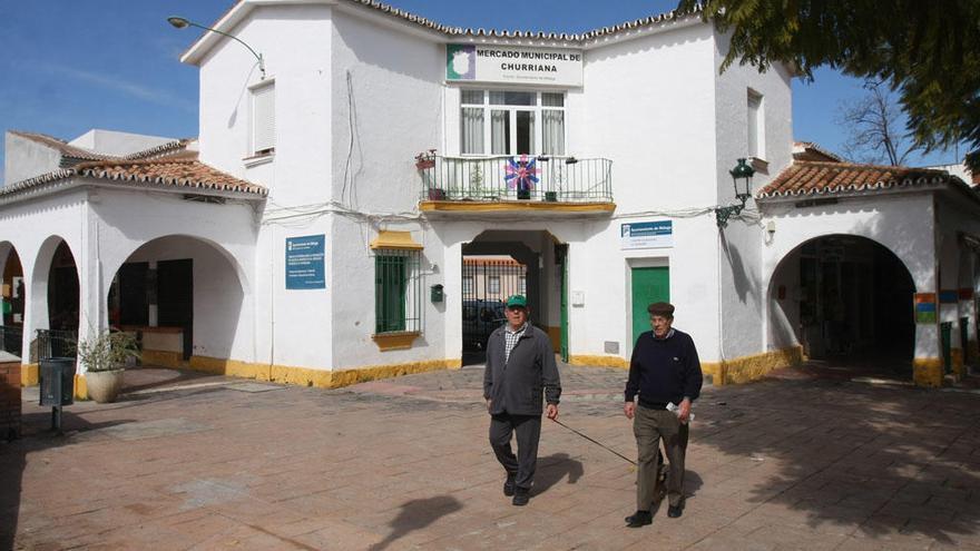 Imagen del mercado municipal de Churriana.