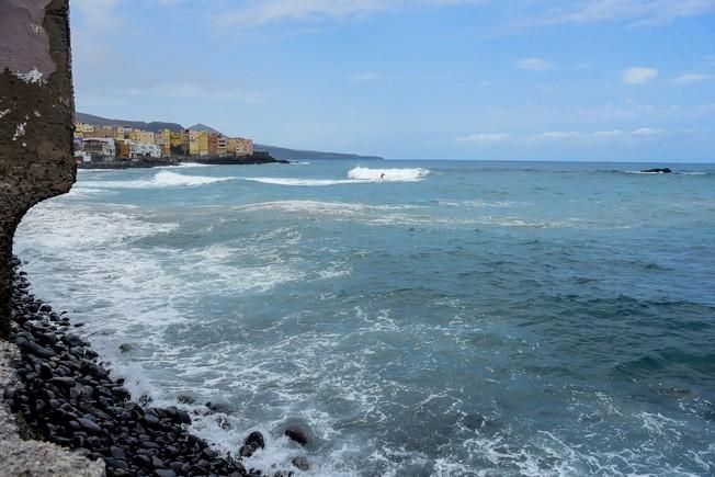 Pleamar en la zona norte de Gran Canaria