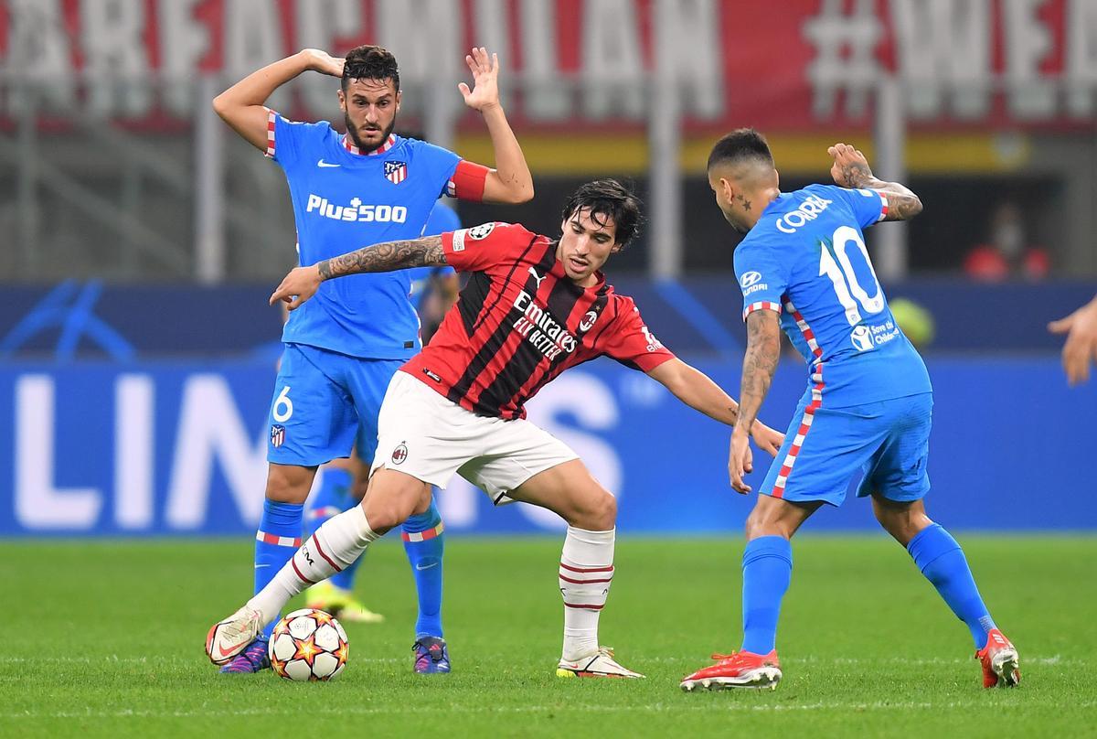 Liga de Campeones: Milan - Atlético de Madrid