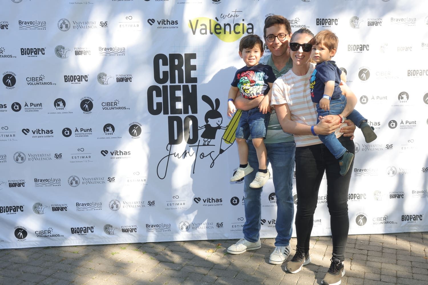 'Creciendo Juntos' en Bioparc València: photocall de todos los asistentes