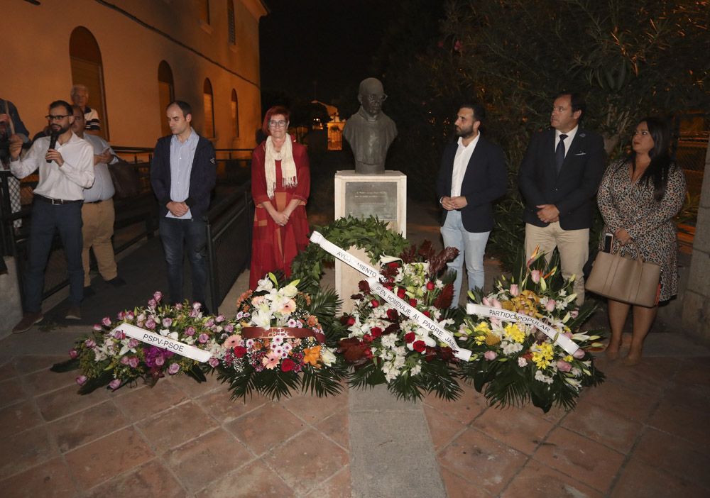 Homenaje al Padre Jaime en el Port de Sagunt.