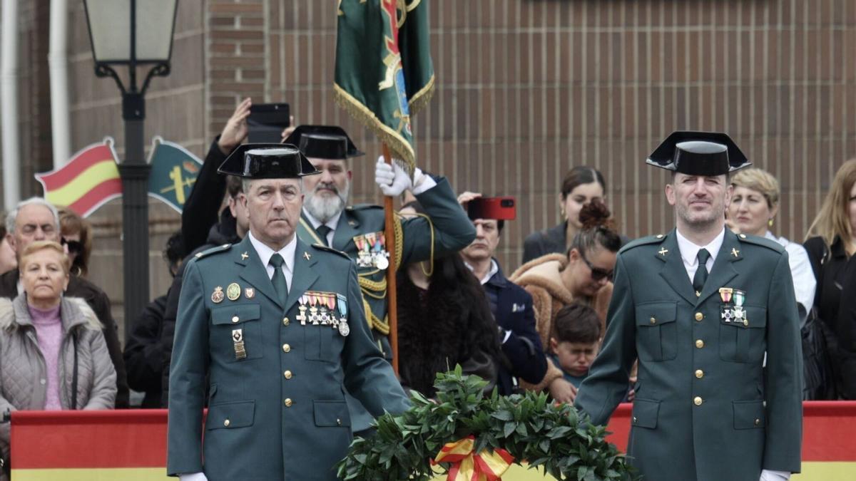 EN IMÁGENES: La Guardia Civil celebra su 182.º aniversario en el cuartel del Rubín (Oviedo)