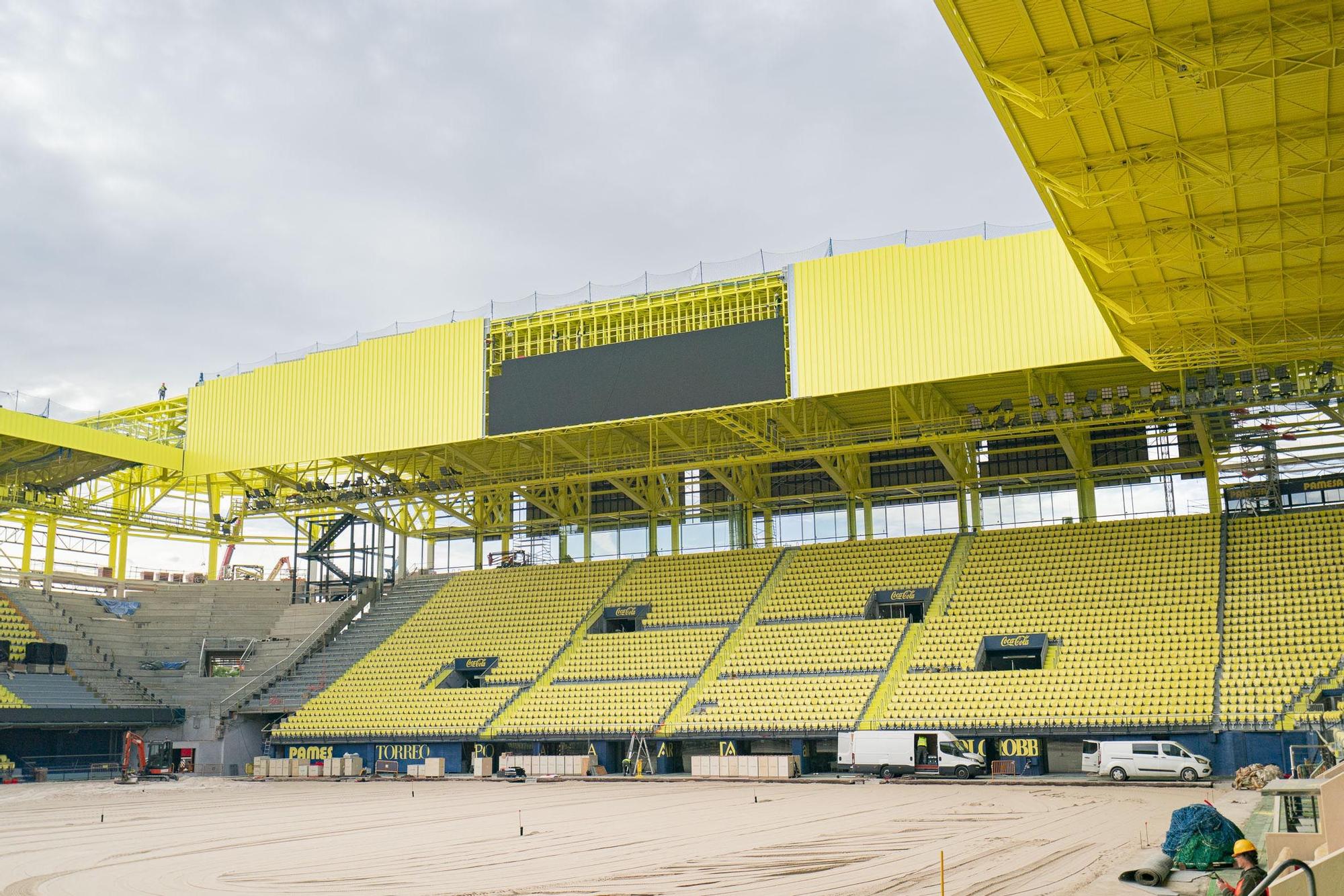 Así de espectacular ha sido la transformación del Estadio de La Cerámica