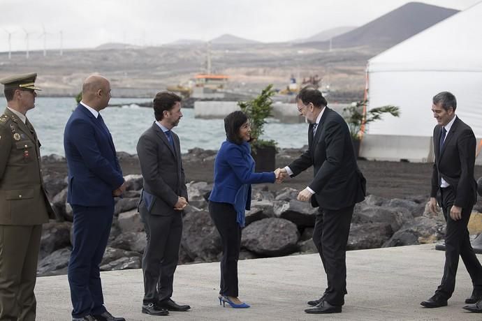 inauguración del puerto de granadilla por el ...