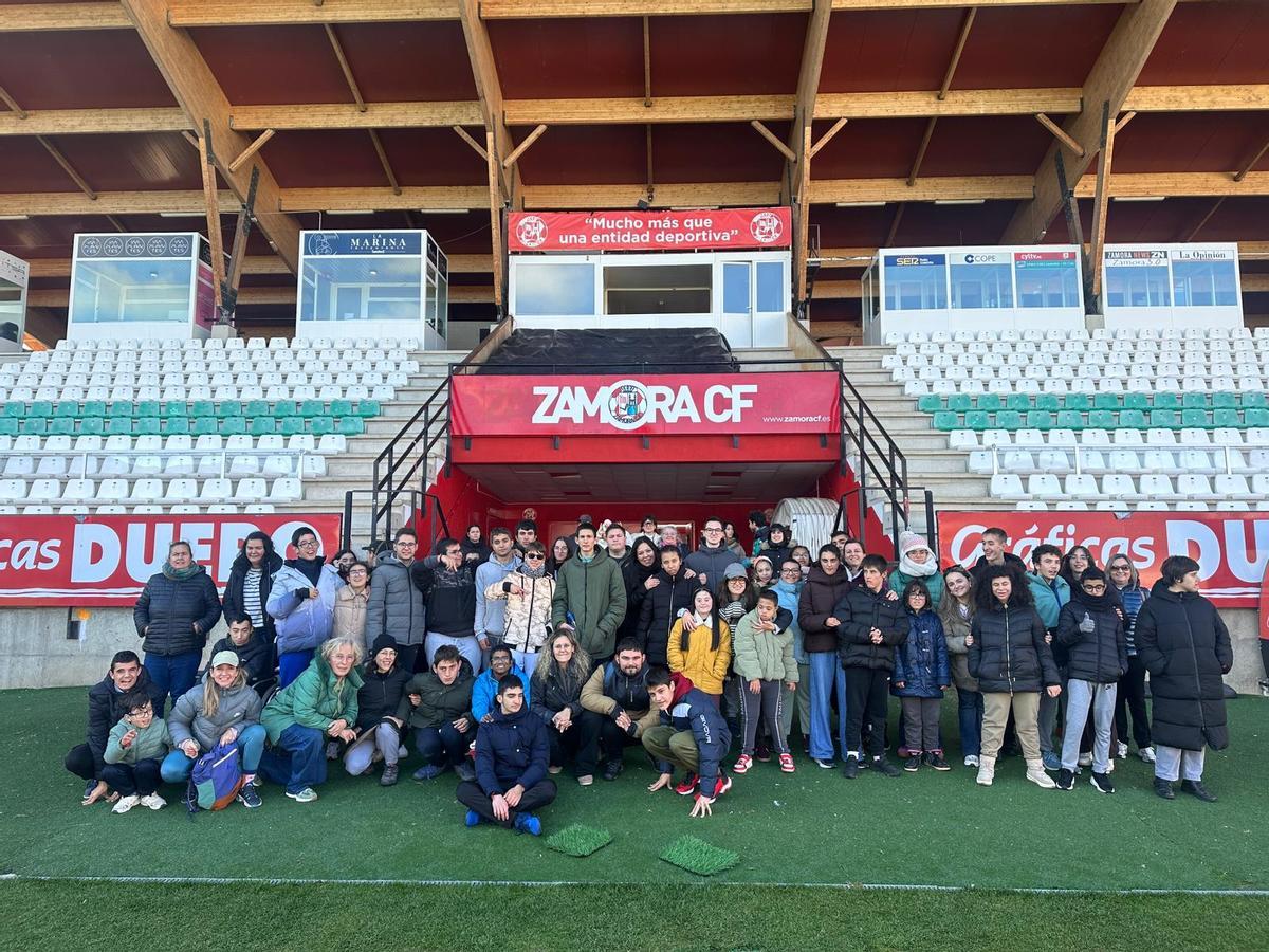 Foto en el interior del Ruta de la Plata