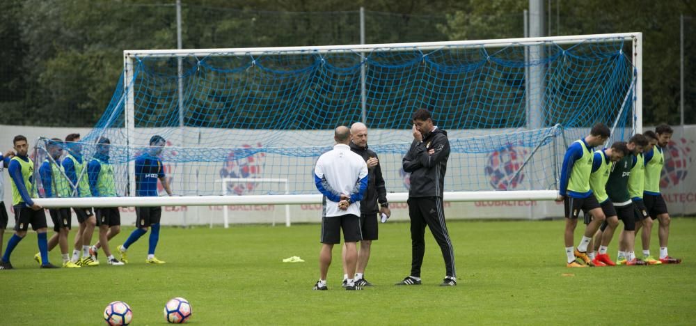 Entrenamiento del Real Oviedo