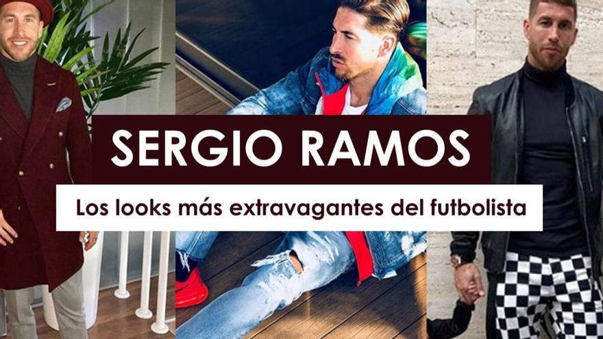 Los 'looks' más extravagantes de Sergio Ramos