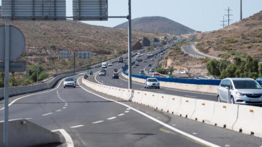 Autopista del Sur de Tenerife en una imagen de archivo.