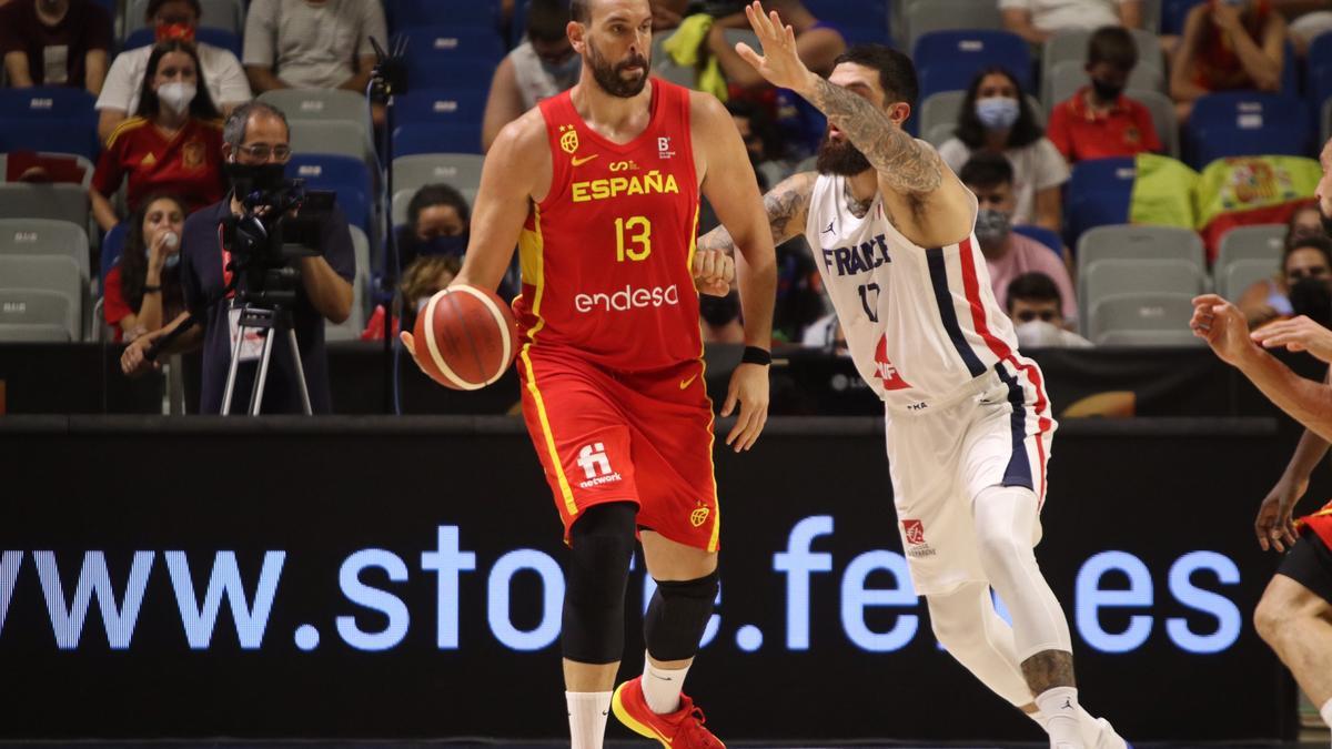 España - Francia en el Martín Carpena