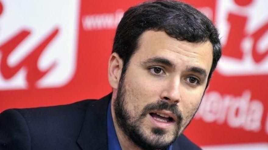 Garzón califica de &quot;artificio de propaganda&quot; el pacto entre PP y Ciudadanos