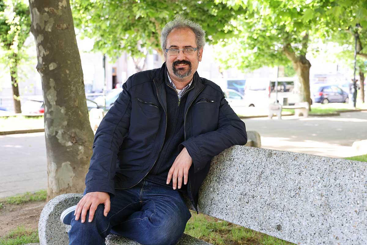 Xaquín Pastoriza -  Profesor de instituto, activista  del 15M en Vigo